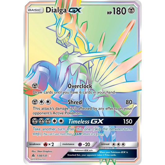 Image for Dialga GX (Secret) (138/131) (SM06) - Pokemon