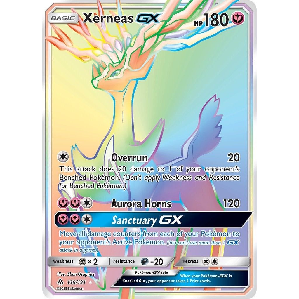 Image for Xerneas GX (Secret) (139/131) (SM06) - Pokemon