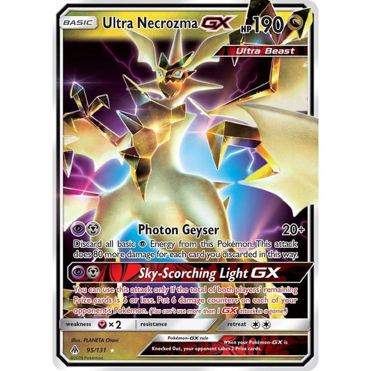 Image for Ultra Necrozma GX (95/131) (SM06) - Pokemon