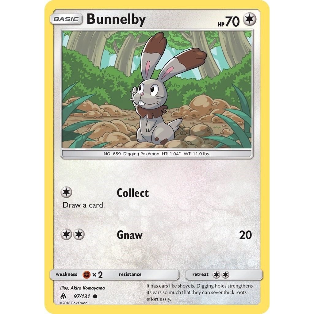 Image for Bunnelby (97/131) (SM06) - Pokemon