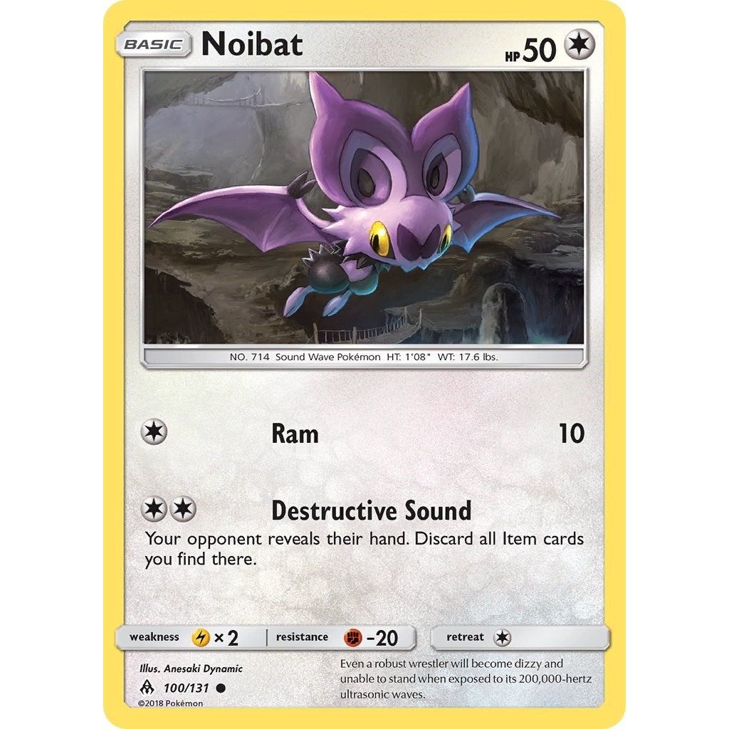 Image for Noibat (100/131) (SM06) - Pokemon