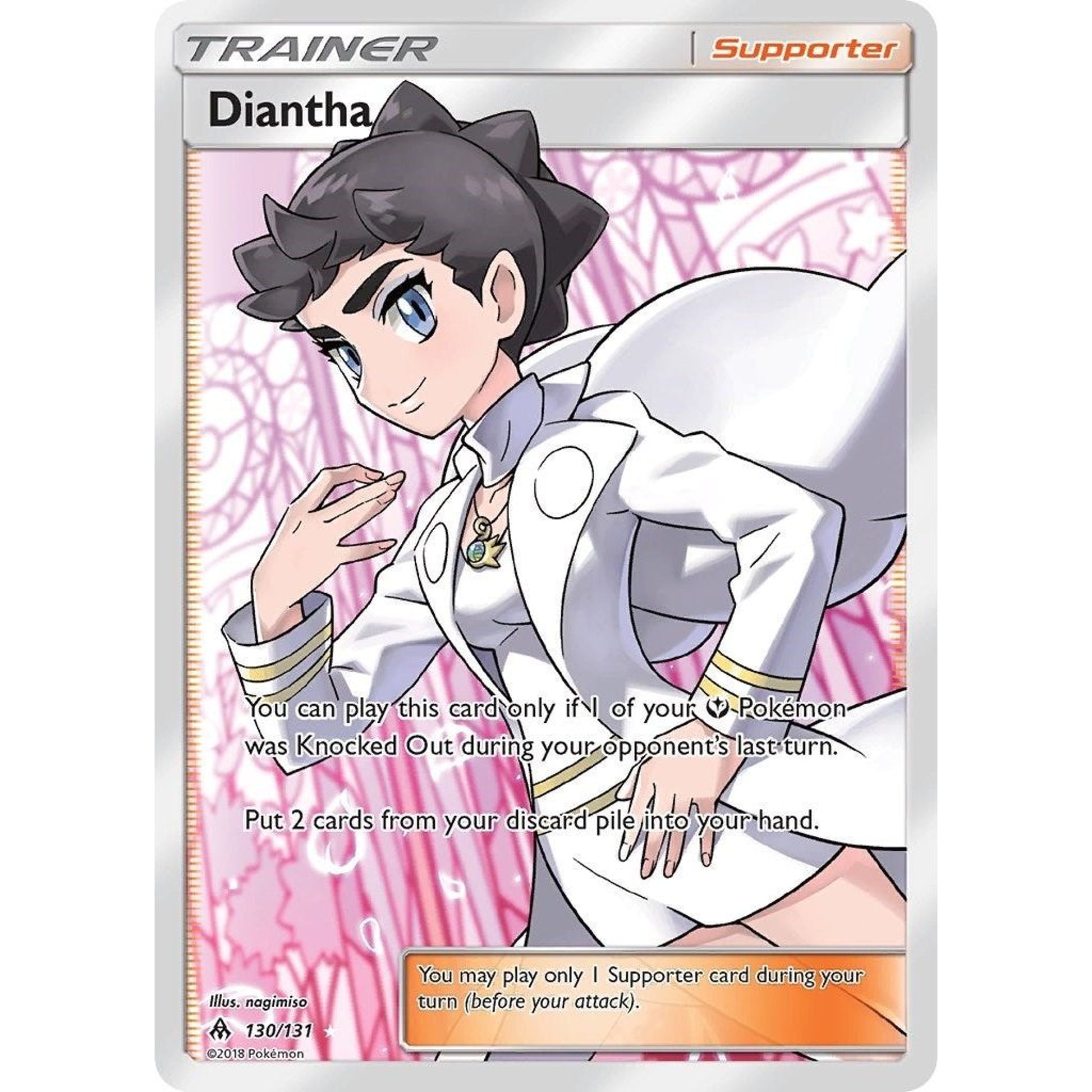 Image for Diantha (Full Art) (130/131) (SM06) - Pokemon