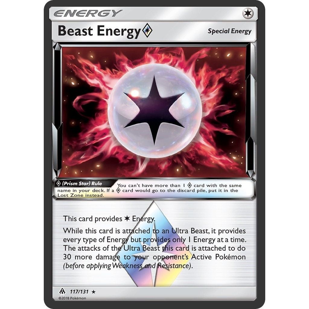 Image for Beast Energy Prism Star (117/131) (SM06) - Pokemon