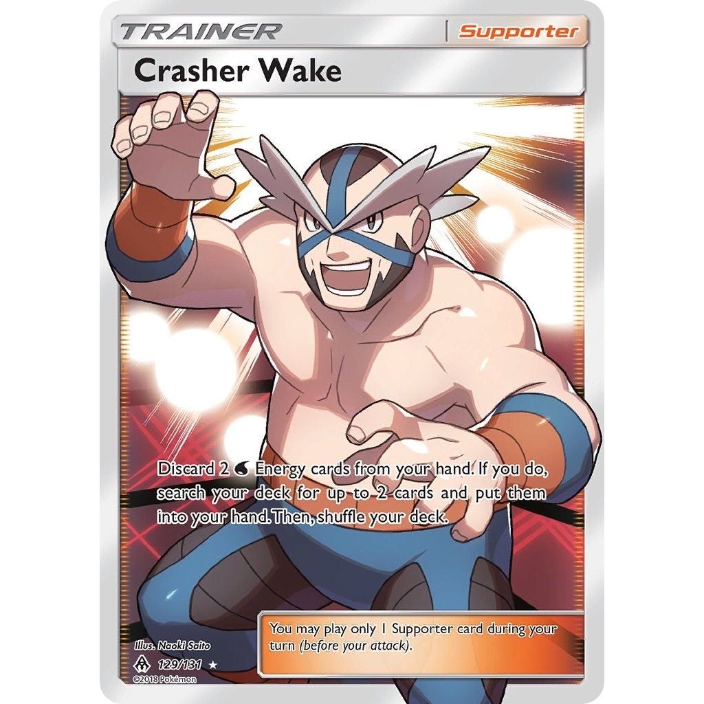Image for Crasher Wake (Full Art) (129/131) (SM06) - Pokemon