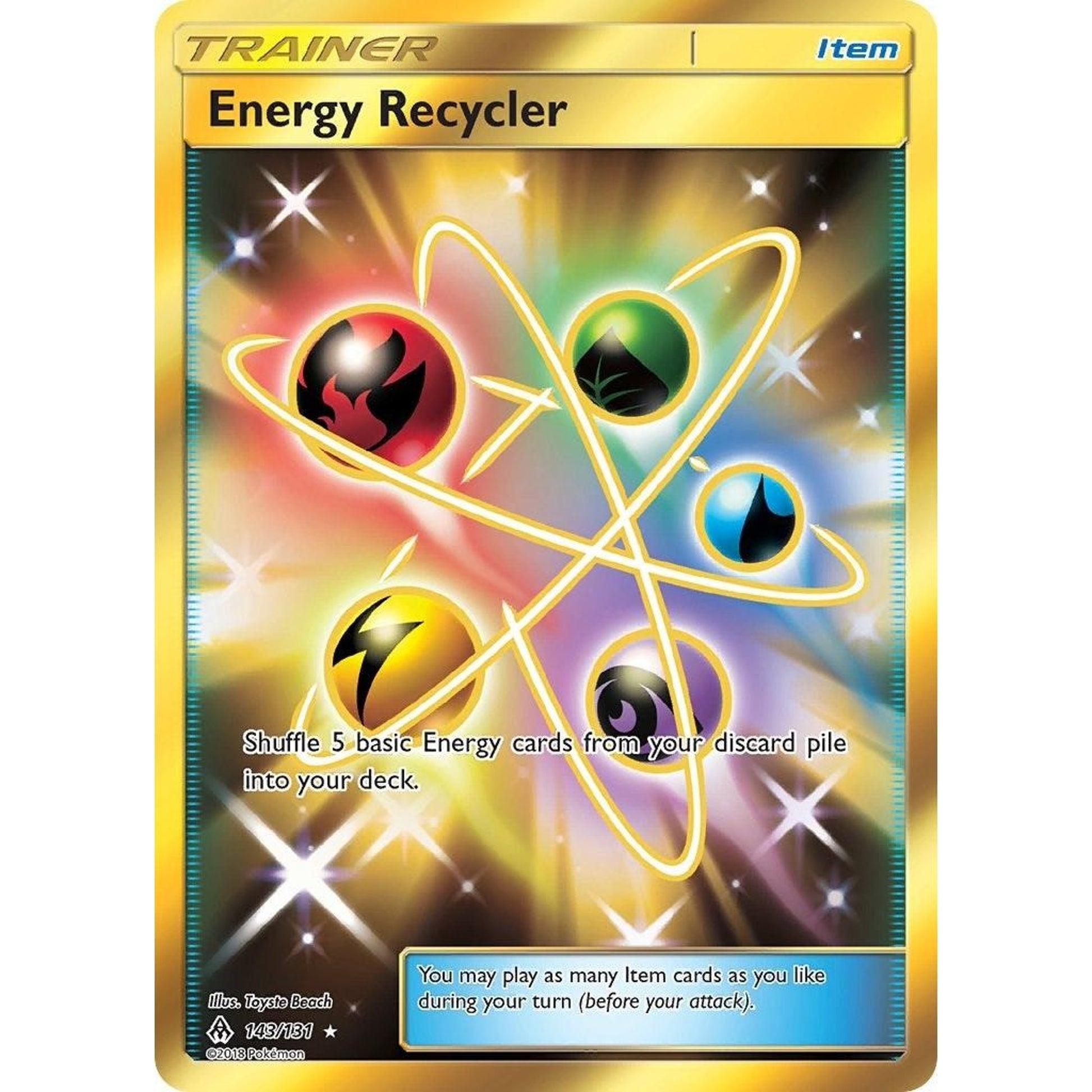 Image for Energy Recycler (Secret) (143/131) (SM06) - Pokemon
