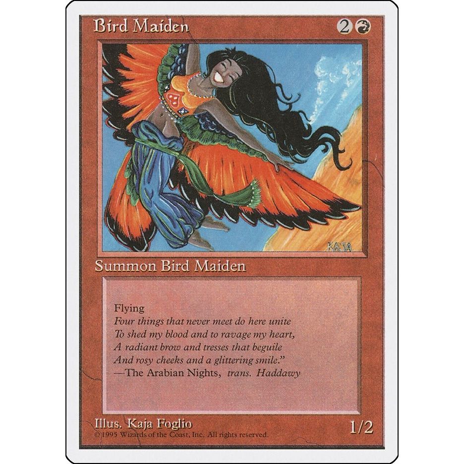 Image for Bird Maiden (195) (4ED) - Magic: The Gathering