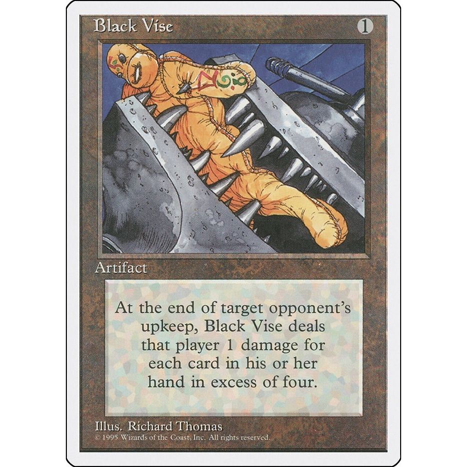 Image for Black Vise (317) (4ED) - Magic: The Gathering
