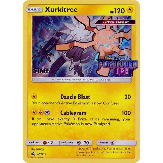 Image for Xurkitree - SM116 (Prerelease) [Staff] (SM116) (SMP) - Pokemon