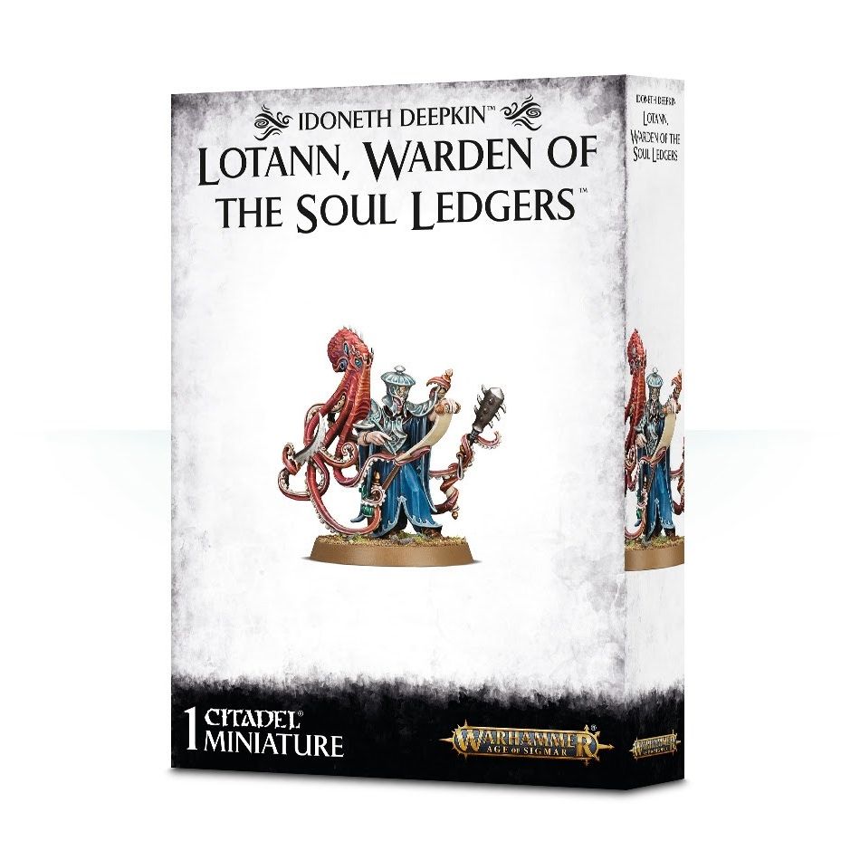 Image for Warhammer: Age of Sigmar - Idoneth Deepkin - Lotann, Warden of the Soul Ledgers - Warhammer Box Sets