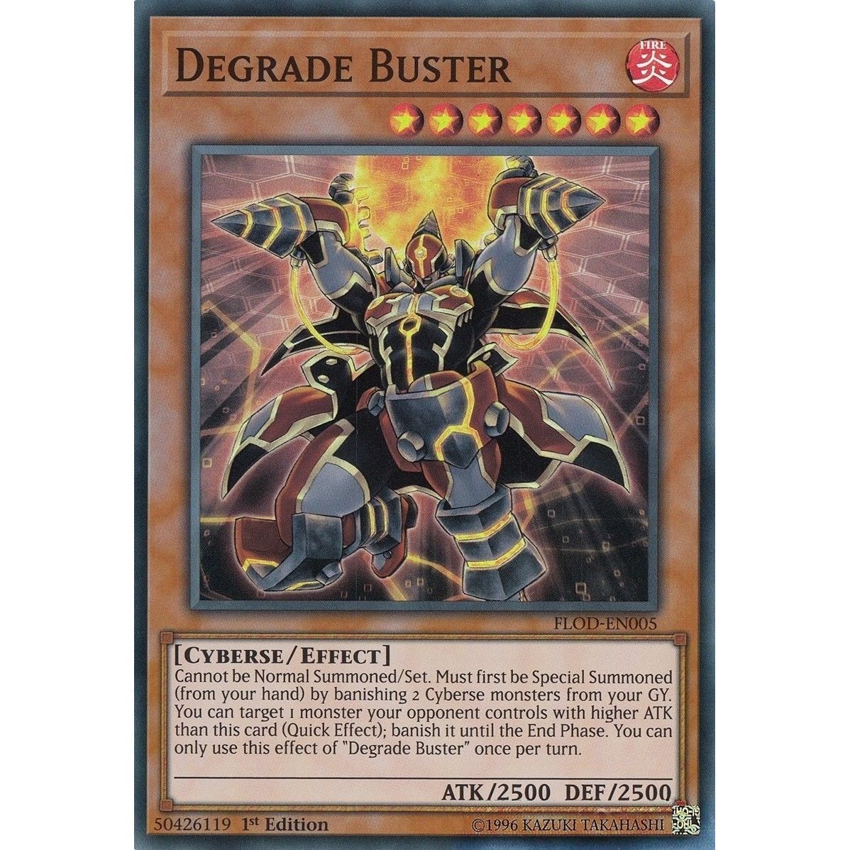 Image for Degrade Buster (FLOD-EN005) (FLOD) - YuGiOh