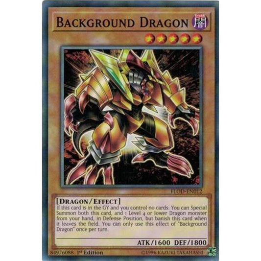 Image for Background Dragon (FLOD-EN012) (FLOD) - YuGiOh