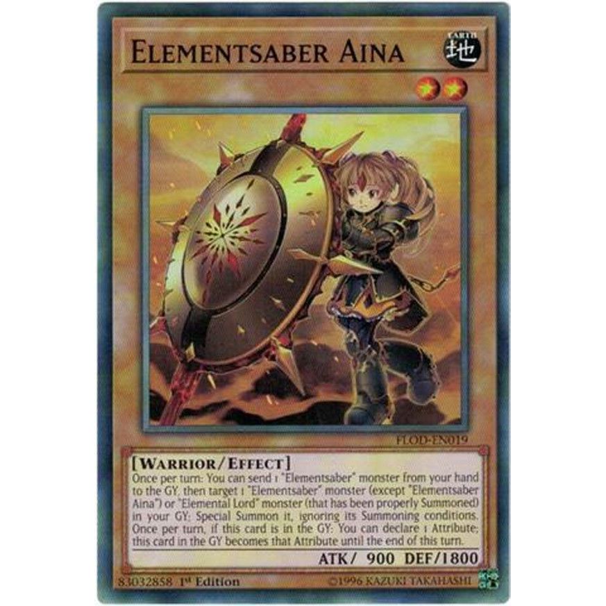 Image for Elementsaber Aina (FLOD-EN019) (FLOD) - YuGiOh