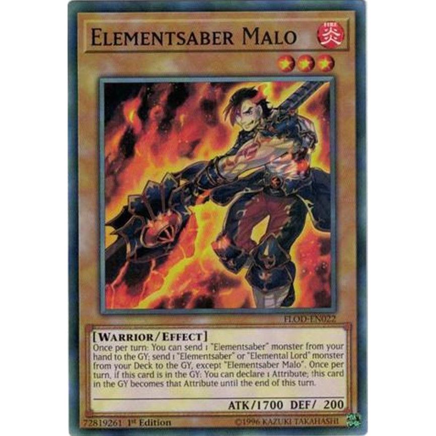 Image for Elementsaber Malo (FLOD-EN022) (FLOD) - YuGiOh