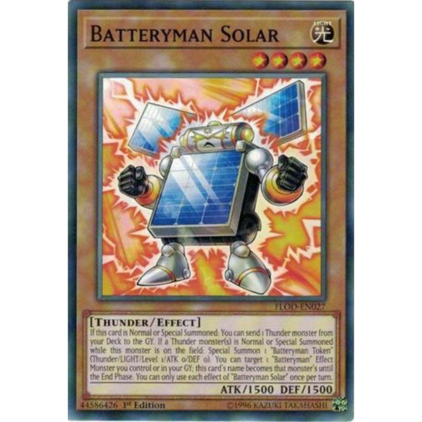 Image for Batteryman Solar (FLOD-EN027) (FLOD) - YuGiOh