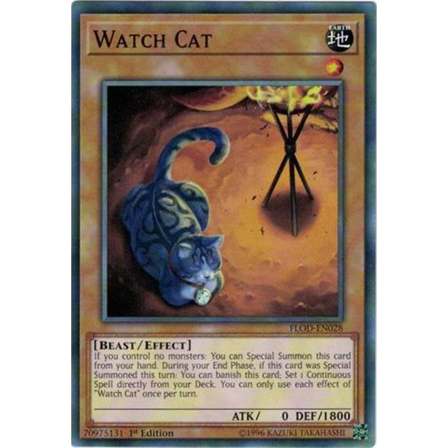 Image for Watch Cat (FLOD-EN028) (FLOD) - YuGiOh