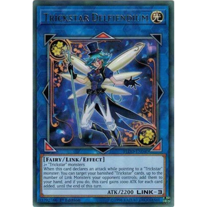Image for Trickstar Delfiendium (FLOD-EN040) (FLOD) - YuGiOh