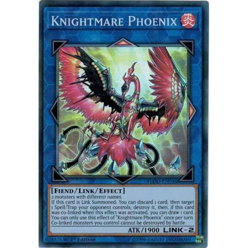 Image for Knightmare Phoenix (FLOD-EN046) (FLOD) - YuGiOh