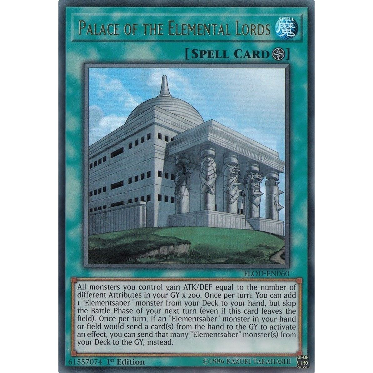 Image for Palace of the Elemental Lords (FLOD-EN060) (FLOD) - YuGiOh