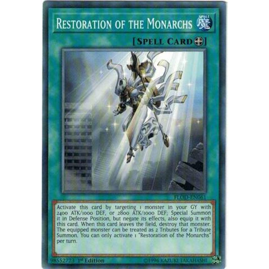 Image for Restoration of the Monarchs (FLOD-EN061) (FLOD) - YuGiOh