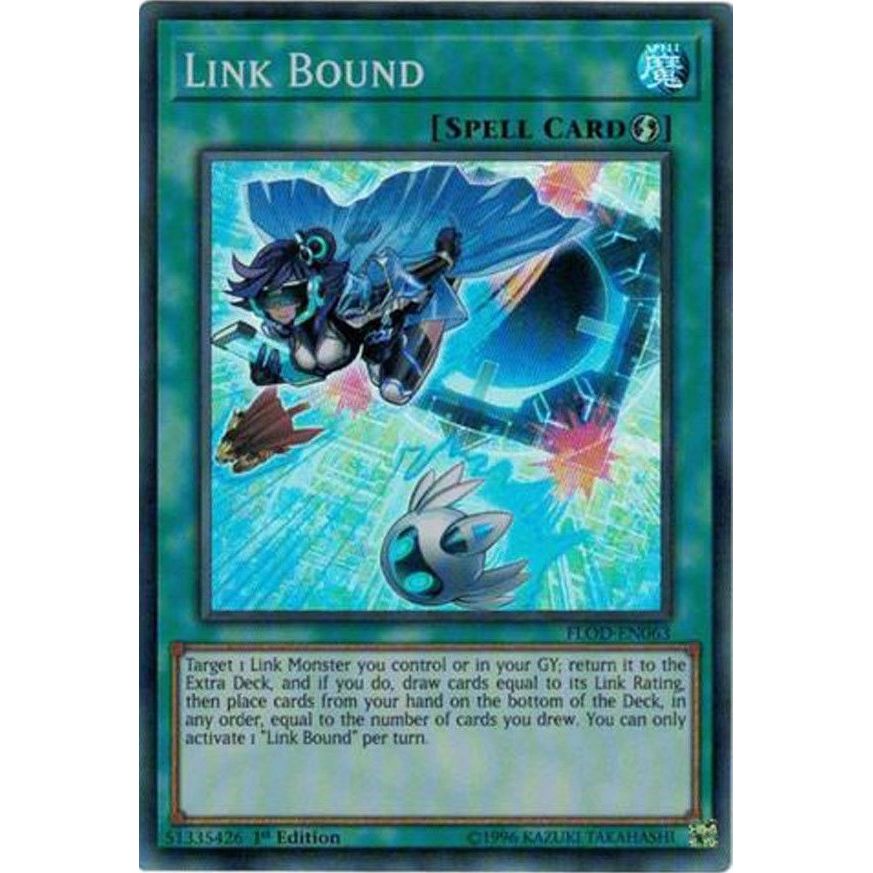 Image for Link Bound (FLOD-EN063) (FLOD) - YuGiOh