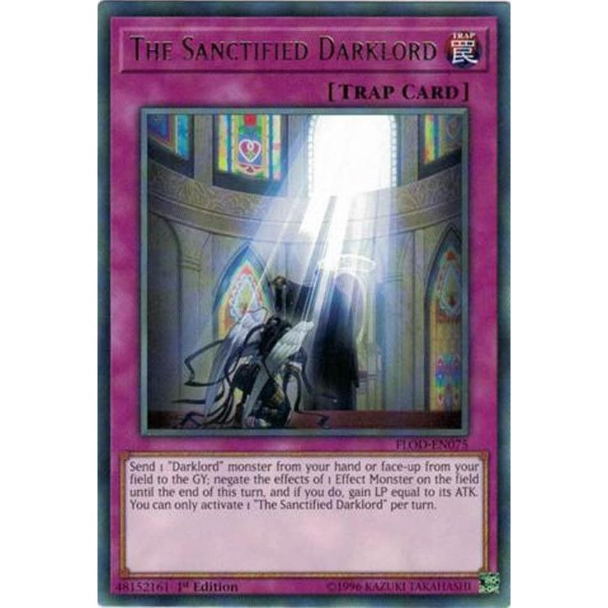 Image for The Sanctified Darklord (FLOD-EN075) (FLOD) - YuGiOh