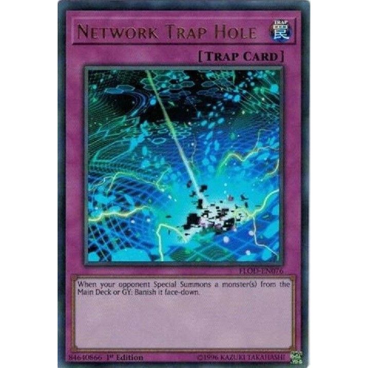 Image for Network Trap Hole (FLOD-EN076) (FLOD) - YuGiOh