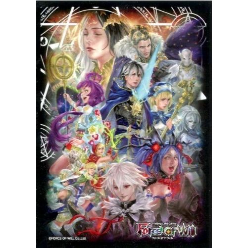 Image for Lapis Cluster Card Sleeves for Force of Will (50-Pack) - Card Sleeves