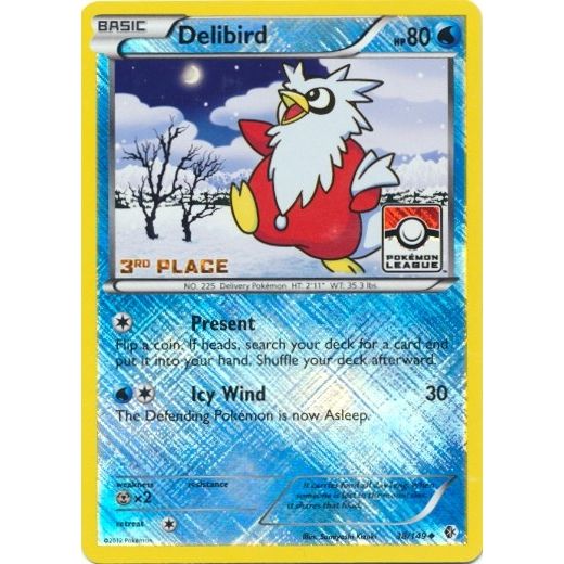 Image for Delibird - 38/149 (Pokemon League) [3rd Place] (038/149) (PR) - Pokemon