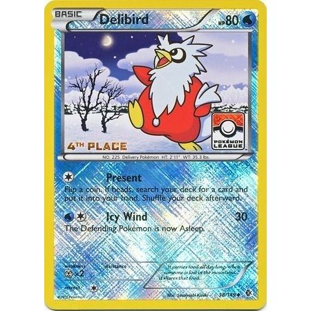 Image for Delibird - 38/149 (Pokemon League) [4th Place] (038/149) (PR) - Pokemon
