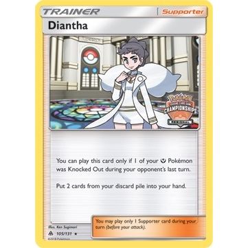 Image for Diantha - 105/131 (Regional Championships) (105/131) (PR) - Pokemon