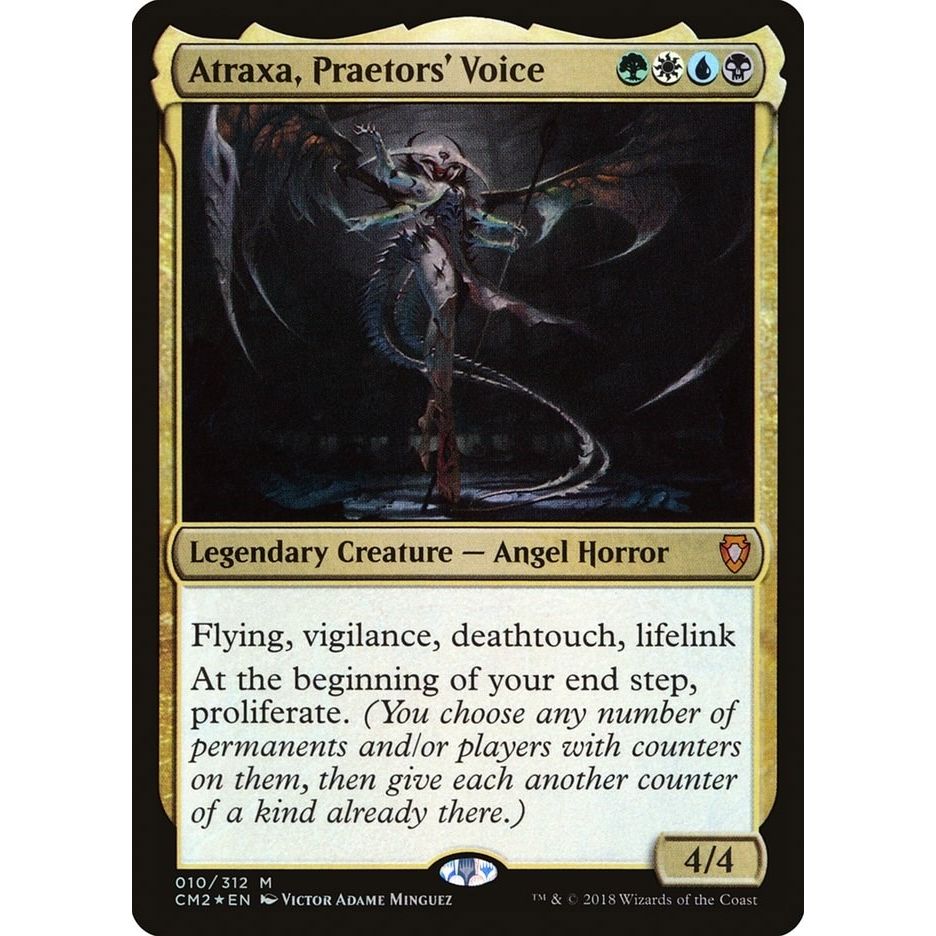 Image for Atraxa, Praetors' Voice (10) (CM2) - Magic: The Gathering