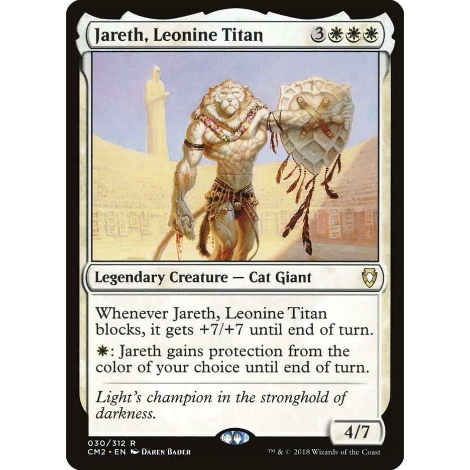 Image for Jareth, Leonine Titan (30) (CM2) - Magic: The Gathering