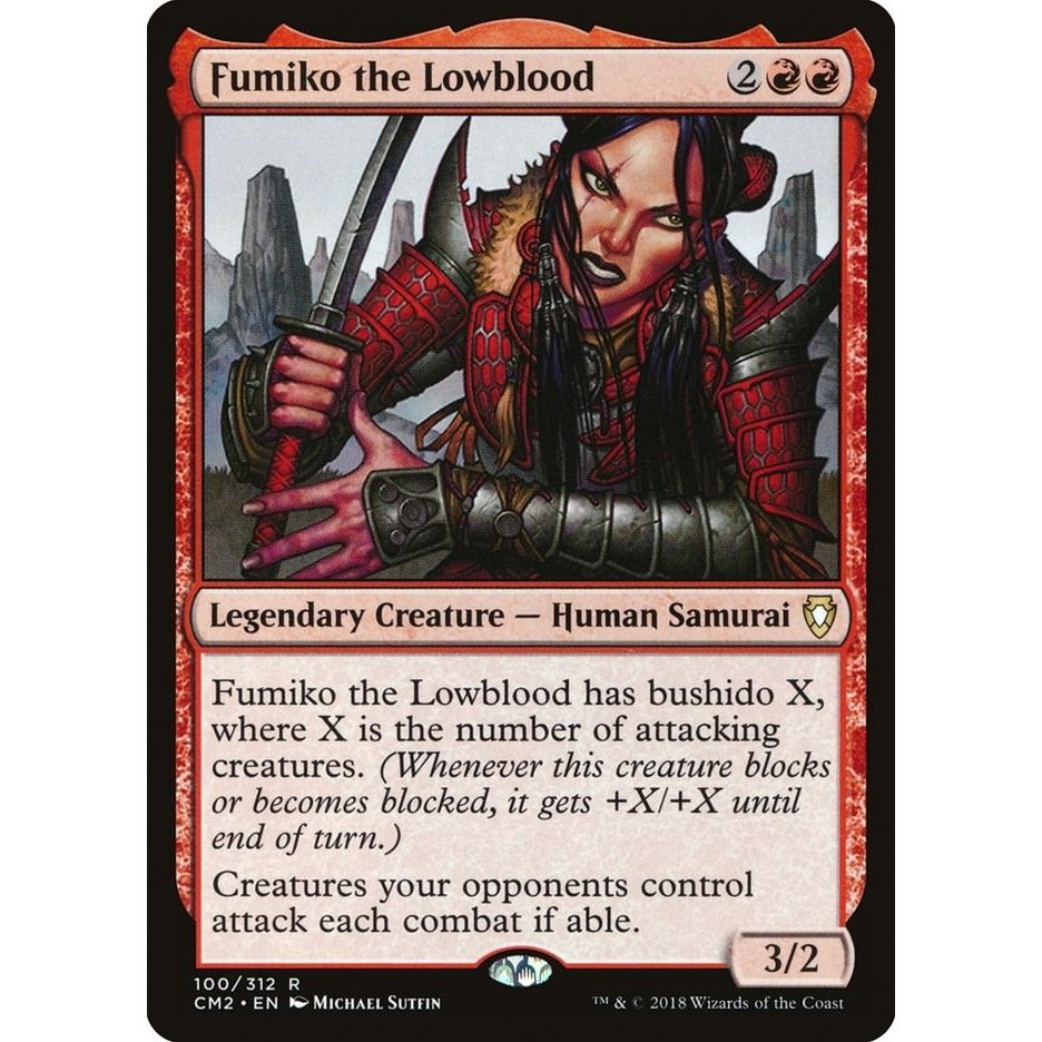 Image for Fumiko the Lowblood (100) (CM2) - Magic: The Gathering