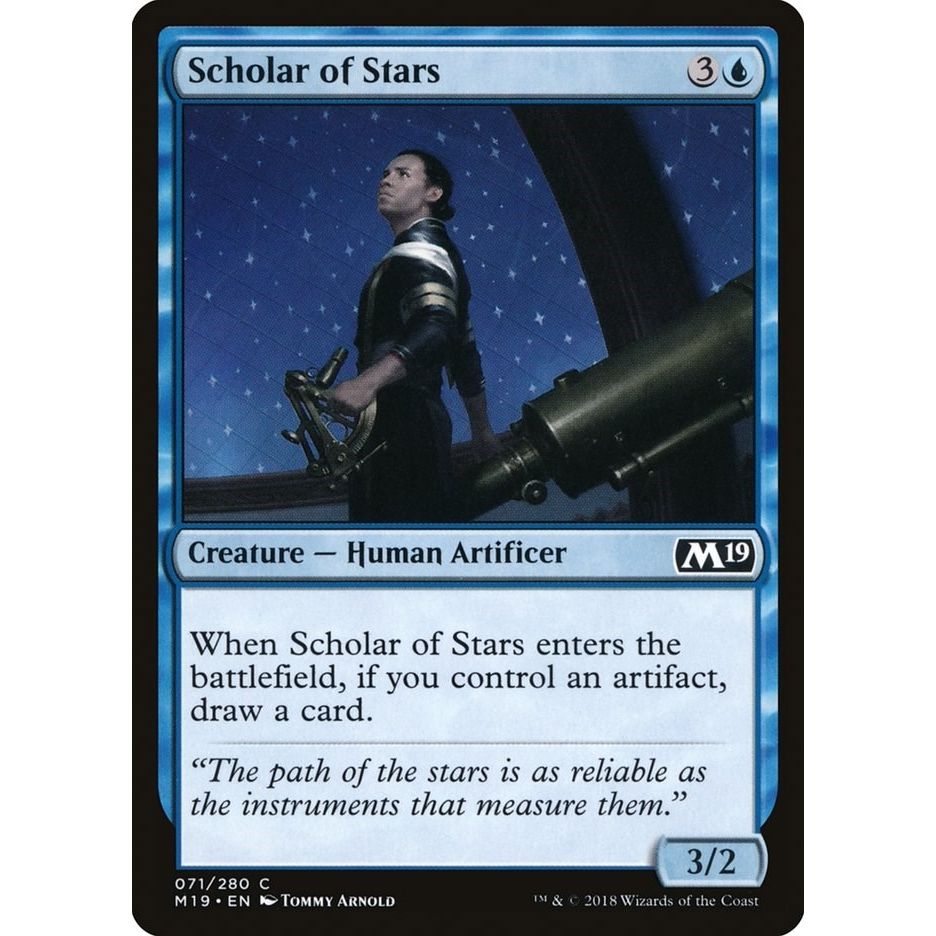 Image for Scholar of Stars (71) (M19) - Magic: The Gathering