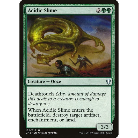 Image for Acidic Slime (132) (CM2) - Magic: The Gathering