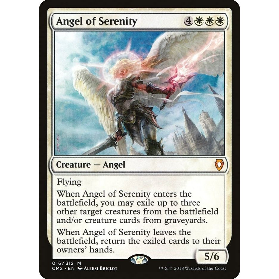 Image for Angel of Serenity (16) (CM2) - Magic: The Gathering