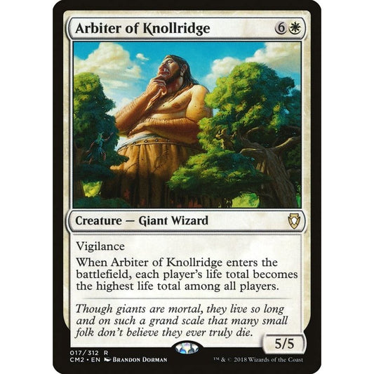 Image for Arbiter of Knollridge (17) (CM2) - Magic: The Gathering