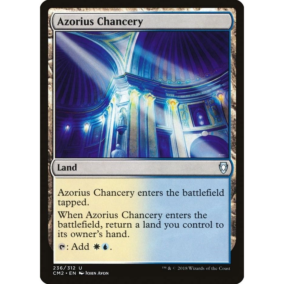 Image for Azorius Chancery (236) (CM2) - Magic: The Gathering