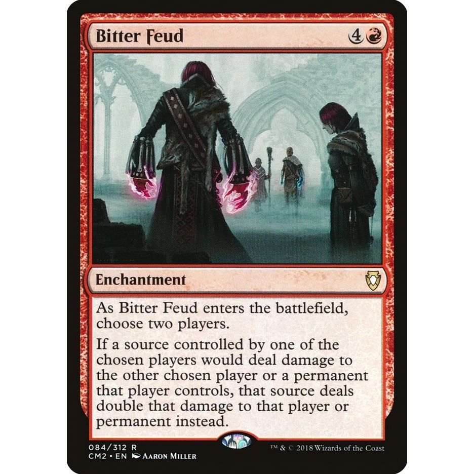 Image for Bitter Feud (84) (CM2) - Magic: The Gathering