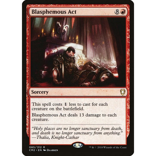 Image for Blasphemous Act (85) (CM2) - Magic: The Gathering