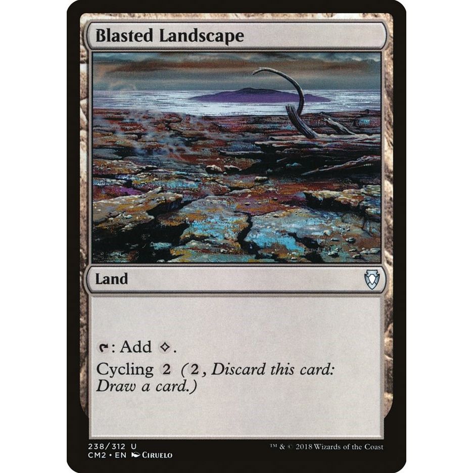Image for Blasted Landscape (238) (CM2) - Magic: The Gathering
