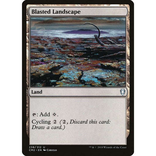 Image for Blasted Landscape (238) (CM2) - Magic: The Gathering