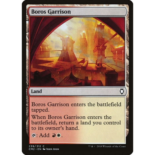 Image for Boros Garrison (239) (CM2) - Magic: The Gathering