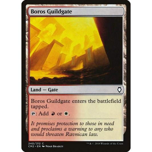 Image for Boros Guildgate (240) (CM2) - Magic: The Gathering