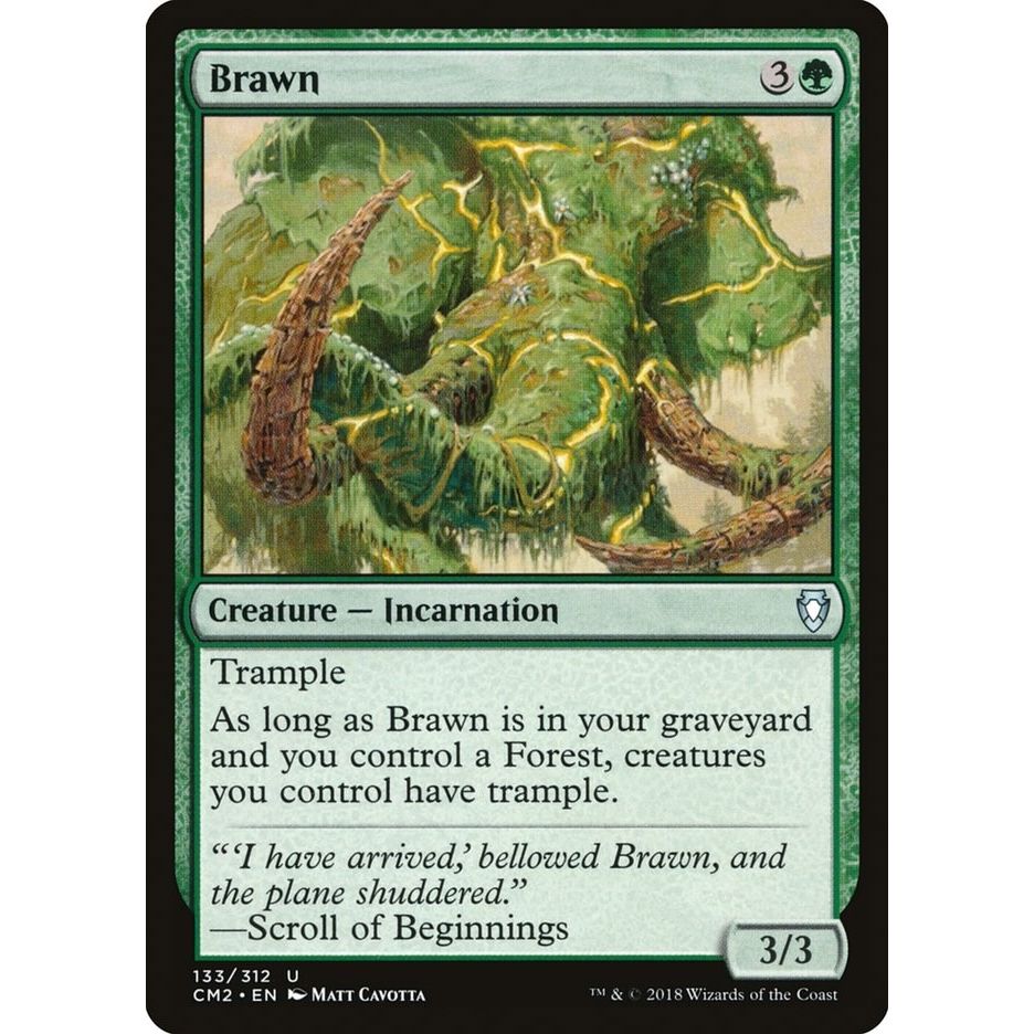 Image for Brawn (133) (CM2) - Magic: The Gathering
