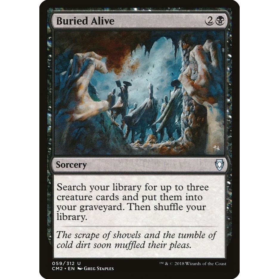 Image for Buried Alive (59) (CM2) - Magic: The Gathering