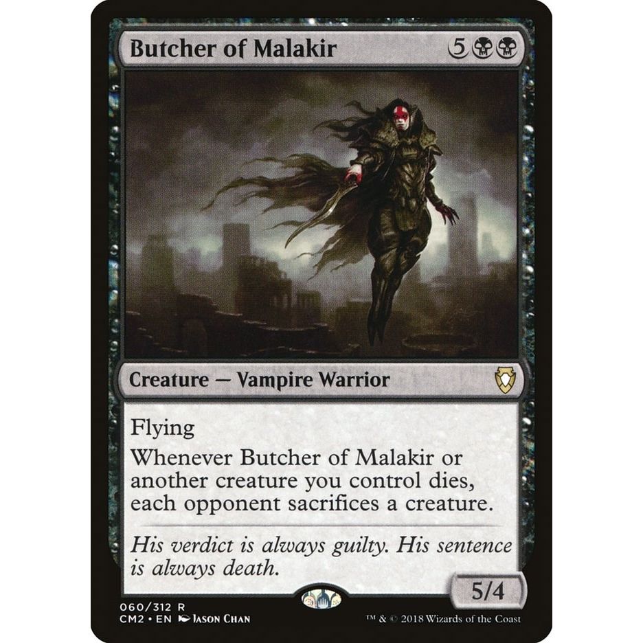 Image for Butcher of Malakir (60) (CM2) - Magic: The Gathering