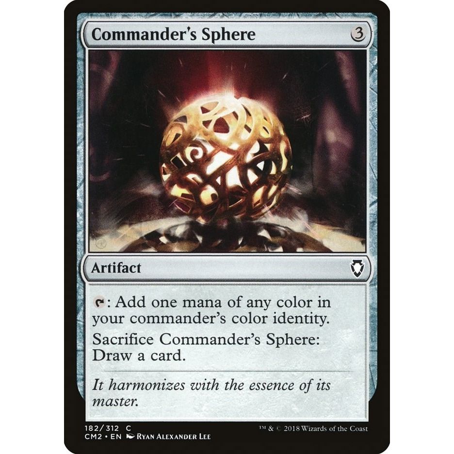 Image for Commander's Sphere (182) (CM2) - Magic: The Gathering