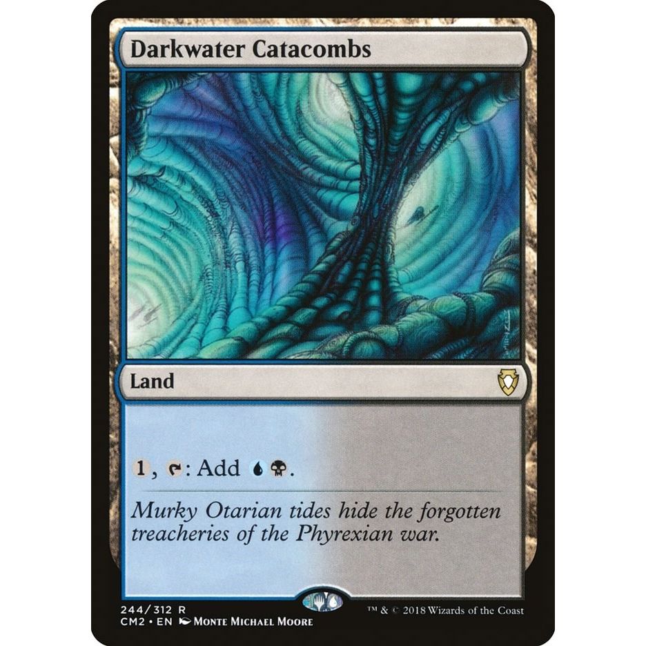 Image for Darkwater Catacombs (244) (CM2) - Magic: The Gathering