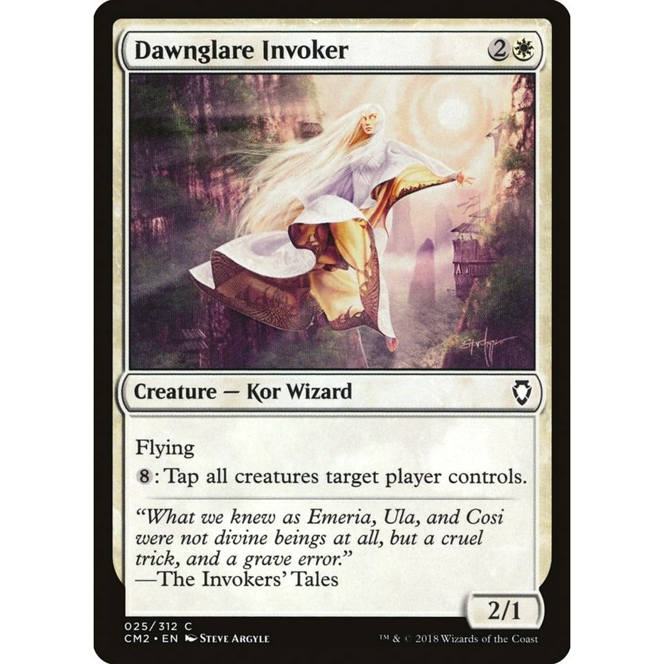 Image for Dawnglare Invoker (25) (CM2) - Magic: The Gathering